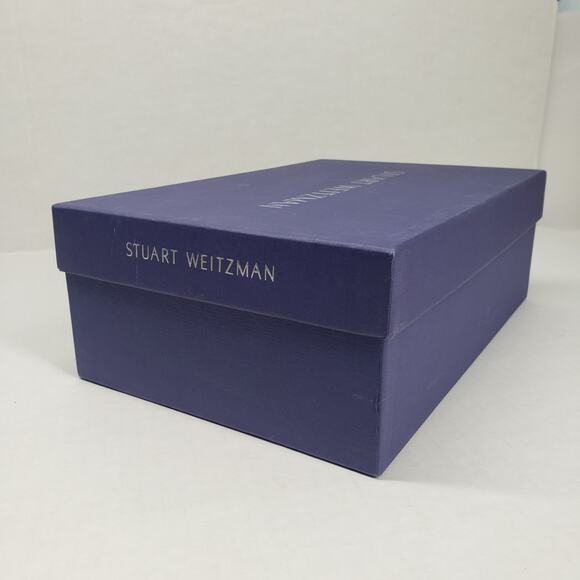 Stuart Weitzman Empty Gift Shoe Box Only Sneaker Storage 11.5" x 7.75" x 4.25” - Picture 4 of 16
